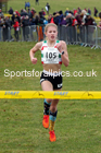 Girls under-13s Northern Cross Country Champs., Camp Hill Estate, Kirklington.  Photo: David T. Hewitson/Sports for All Pics